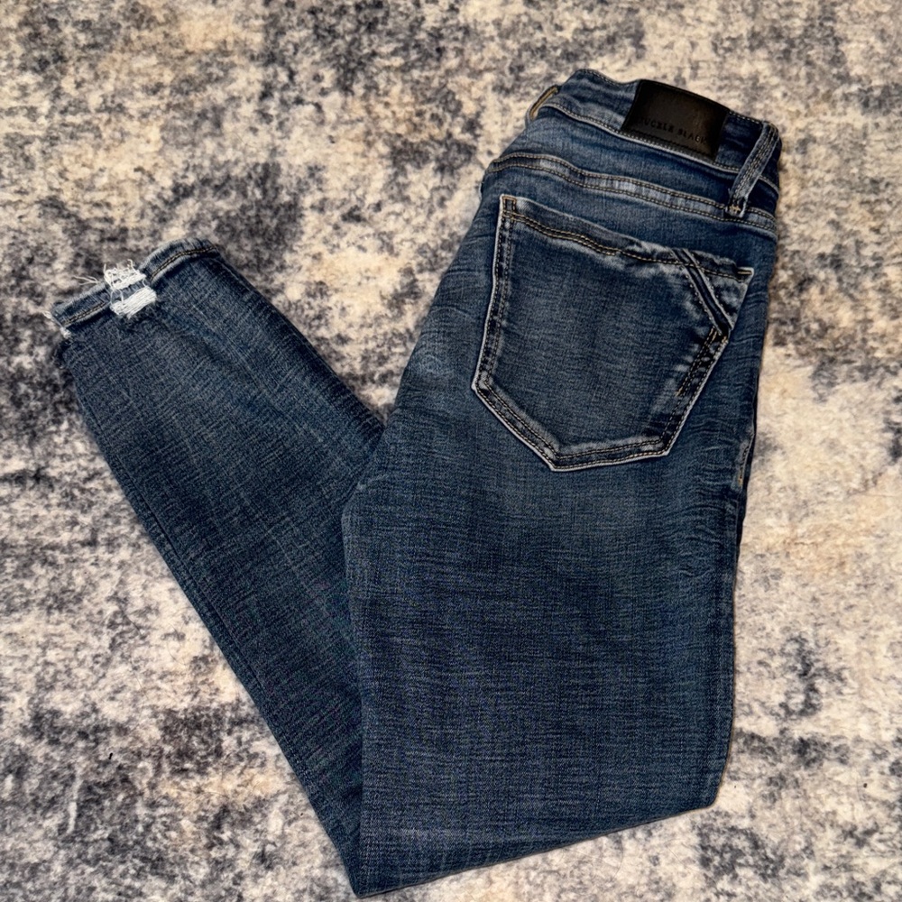 Buckle Black Jeans